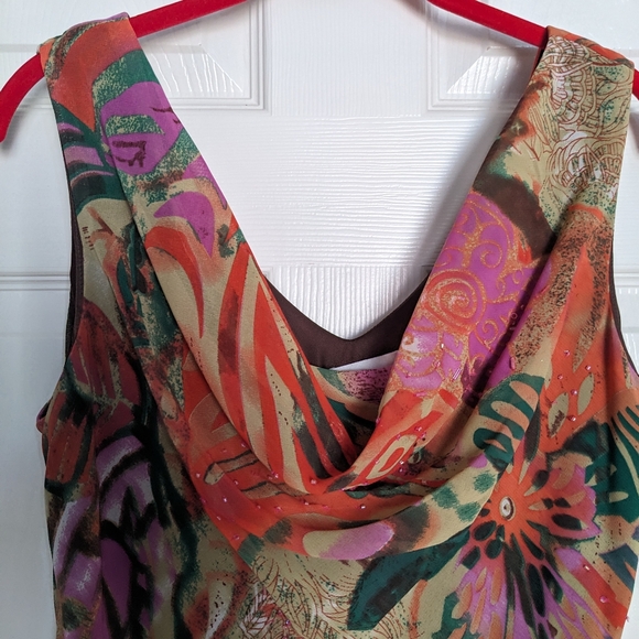 Robbie Bee Boho dress Size 10 - Picture 3 of 5